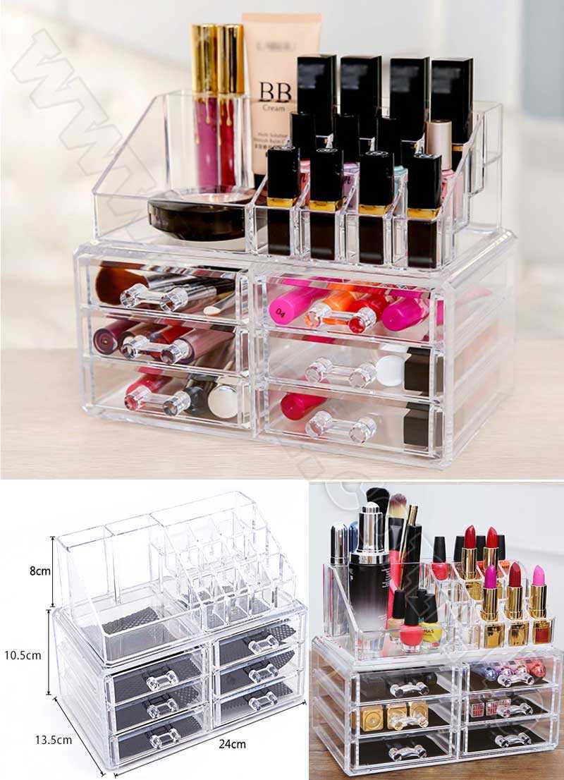 6 Drawer Organizer Makeup Box