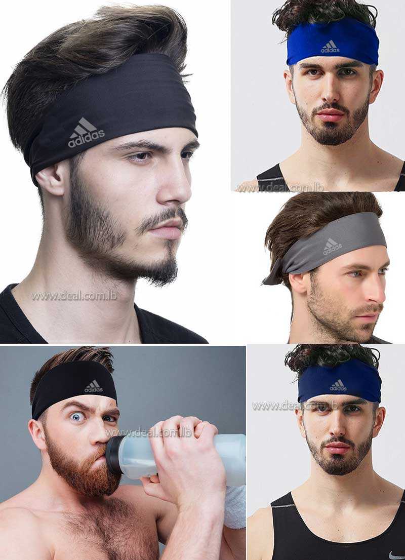 adidas mens headbands
