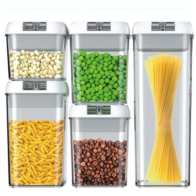 Air-Tight+Food+Storage+Containers+5+Pieces+Set