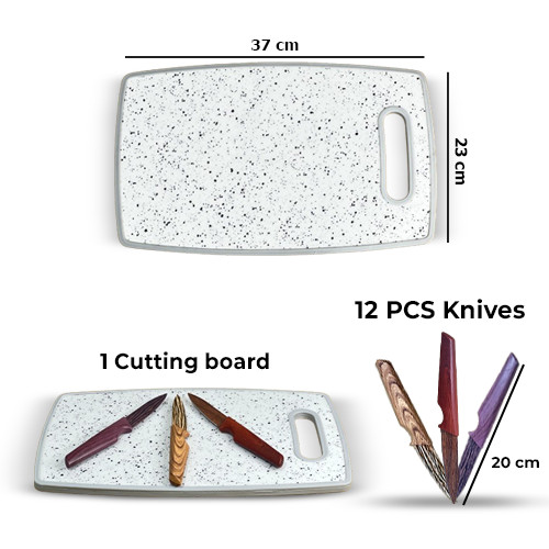 Combo+Offer+of+12Pcs+Kitchen+Knives+Very+Sharp+Blade+%2B+Cutting+Board