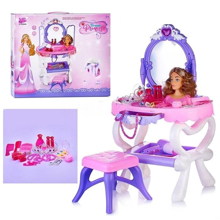 Dresser+Princess+Table+Set+For+Kids