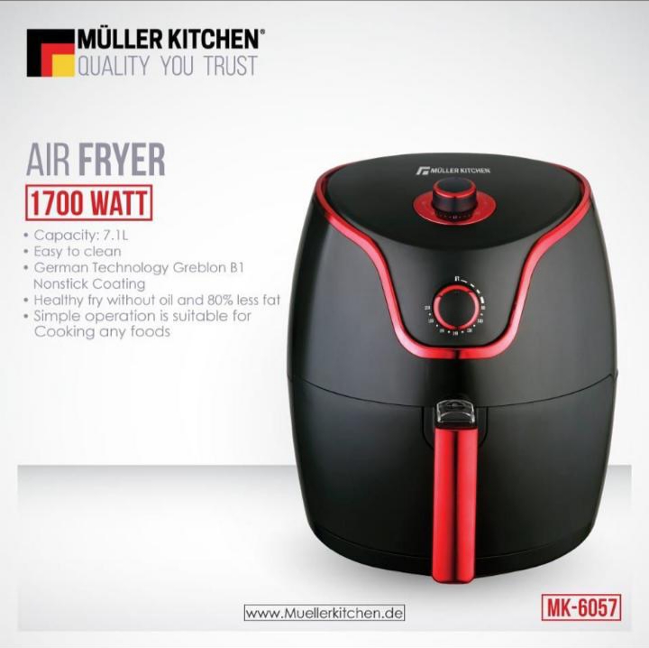 Muller+Koch+7.1L+Air+Fryer+1700Watt