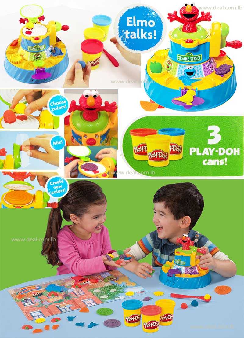 sesame street play doh