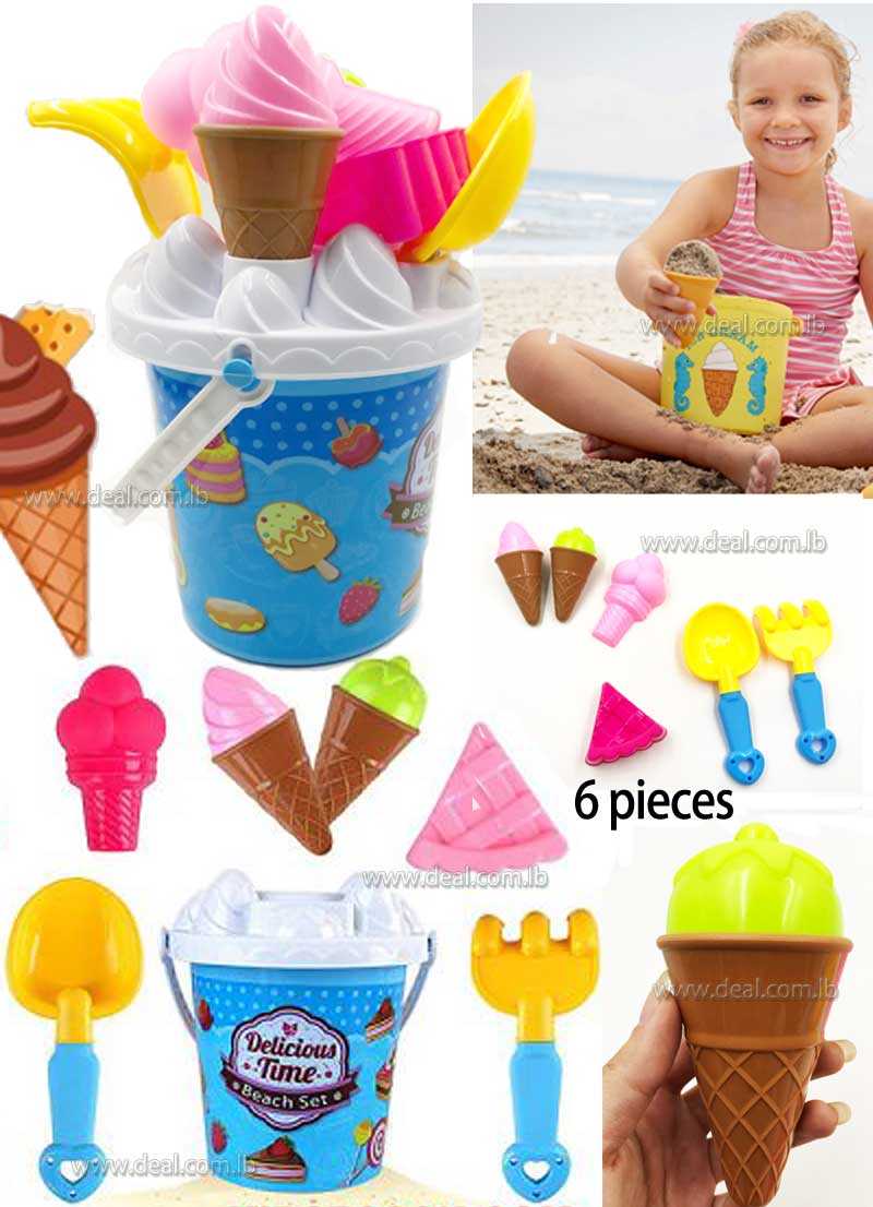 ice cream cone sand toy