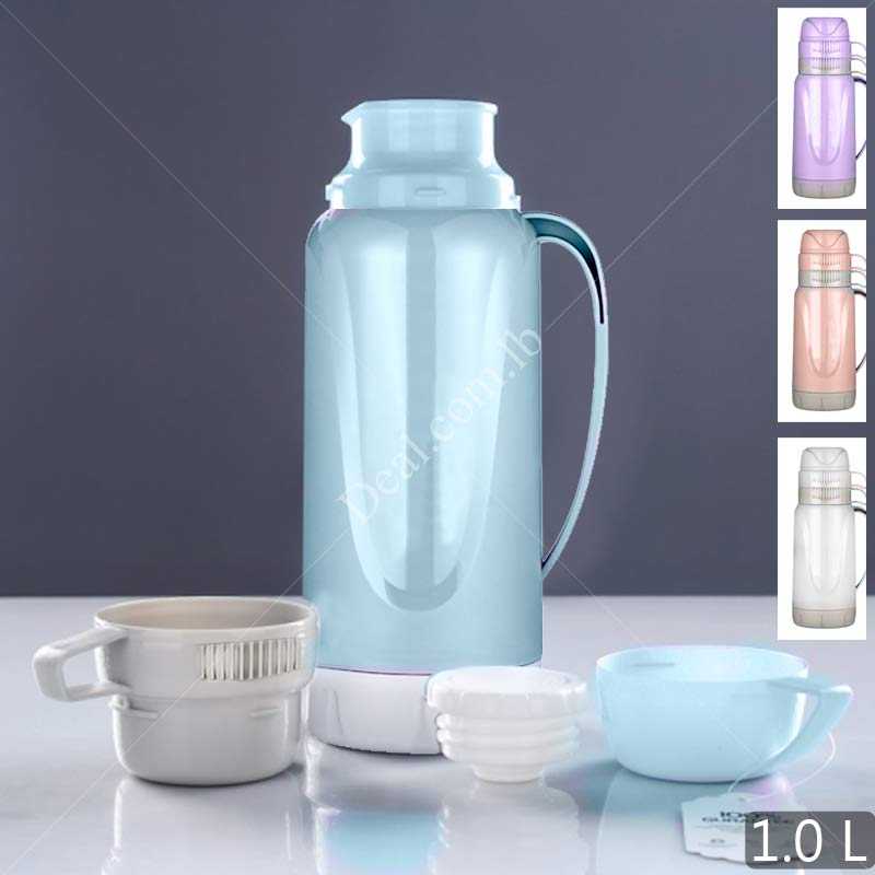 Thermos 1 l With 2 cups