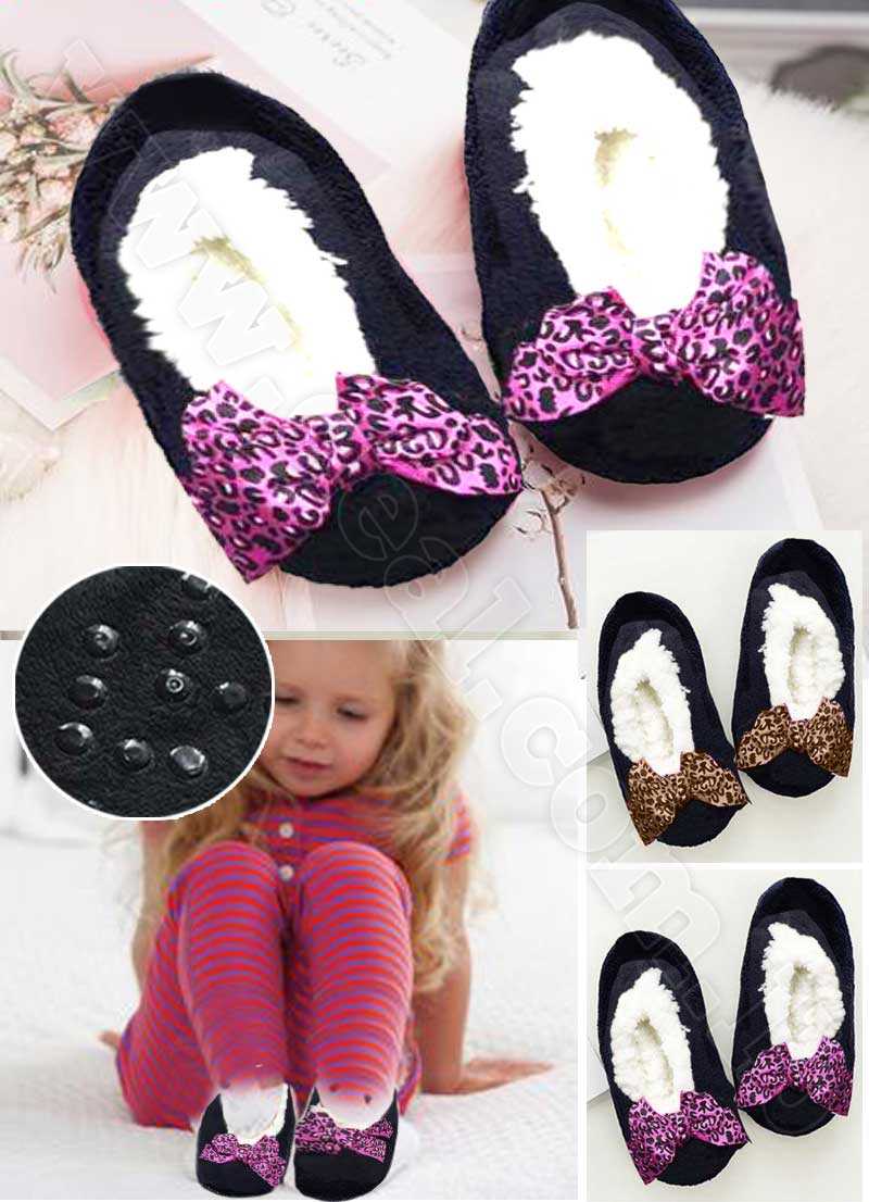 Funny Black Home Slippers Baby Girl Casual Shoes Short