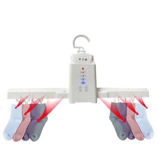 portable electric small clothes dryer intelligent hanger folding portable dryer travel used clothes dryer