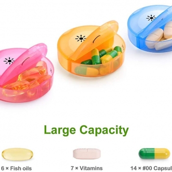 Daily+Pill+Organizer%2Cweekly+Am-pm+Pill+Box%2C7+Day+Pill+Boxes