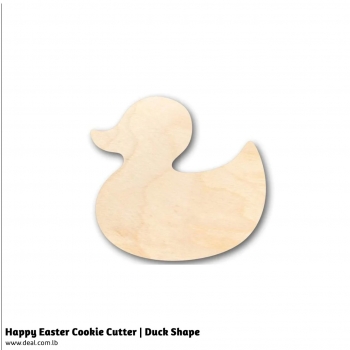 Happy+Easter+Cookie+Cutter+%7C+Duck+Shape