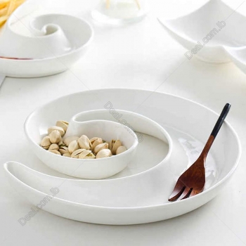 3+Pcs+Ceramic+Dinner+Set