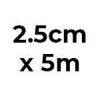 2.5CMx5M