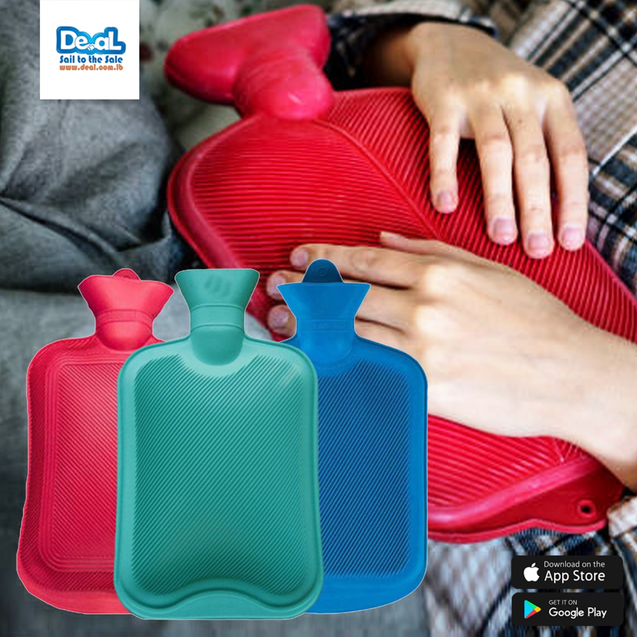 1+Rubber+Heat+Water+Bag+Hot+Cold+Warmer+Relaxing+Bottle+Bag