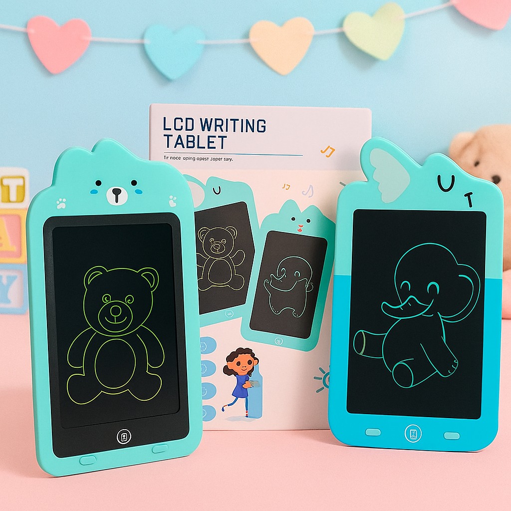 10 Inch LCD Writing Tablet ,LCD Handwriting Board Multicolor Handwriting Without Blue Light