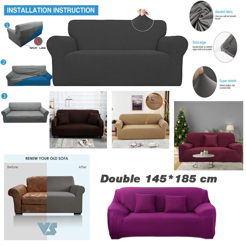 145%2A185CM+Sofa+Covers+2+Seater+Elegant+Luxury+High+Elasticity+Sofa+Cover+Solid+Colour+Couch+Cover+for+All+Seasons