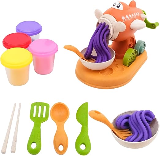 18 Pcs Airplane Noodle Machine,Pasta Machine,Kids Toy