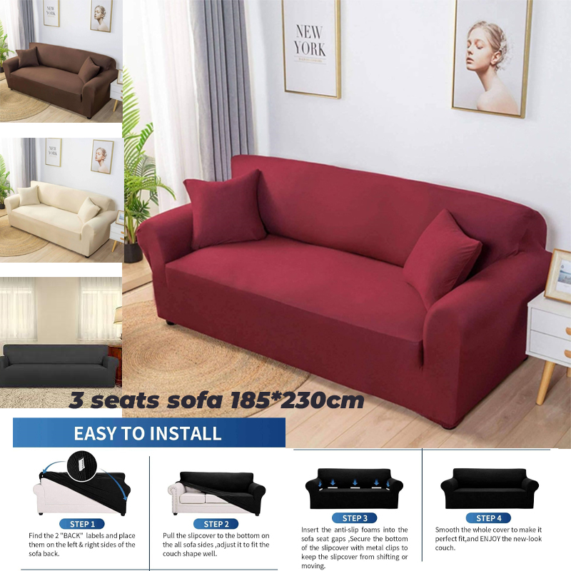 185%2A230CM+Sofa+Covers+3+Seater+Elegant+Luxury+High+Elasticity+Sofa+Cover+Solid+Colour+Couch+Cover+for+All+Seasons