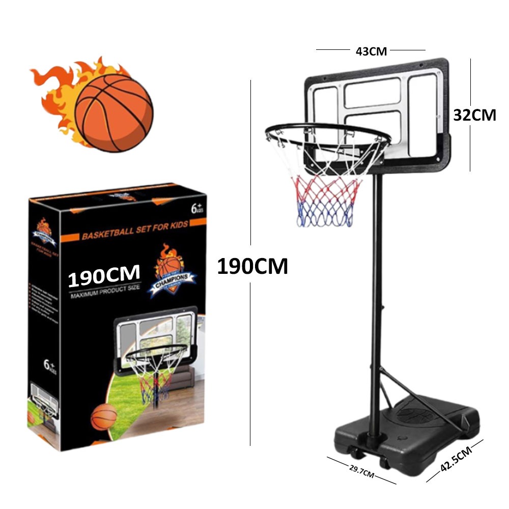 190cm Basketball Set For Kids