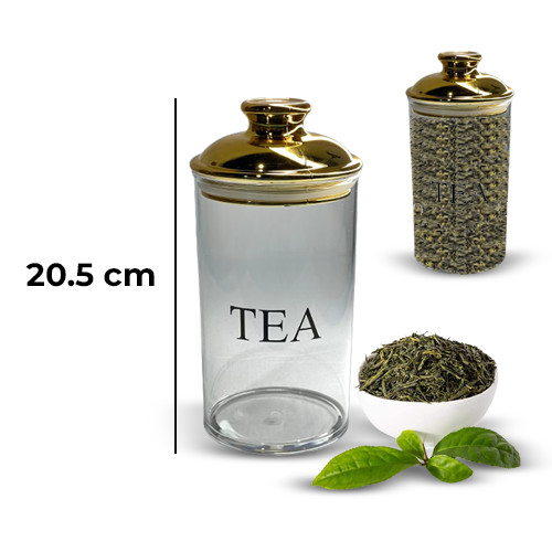 1Pc Acrylic Luxurious Storage Container For,Spices,Tea,Sugar,Coffee