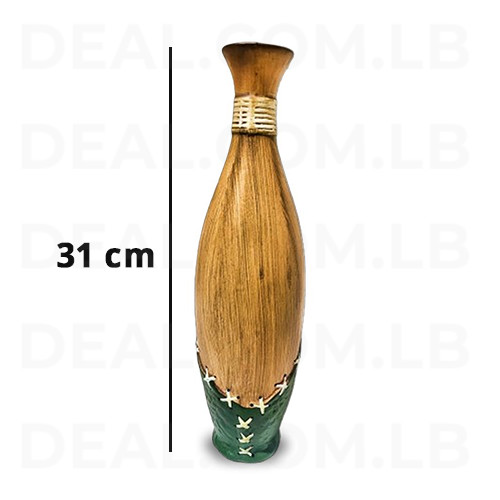 1Pcs Ceramic Hand Made Vase Engraving Design size 31cm