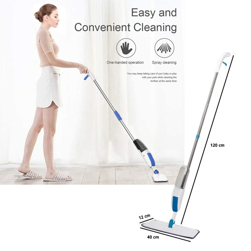 1Pcs Spray Mop Set With Microfiber Washable Pad and Refillable Water Bottle