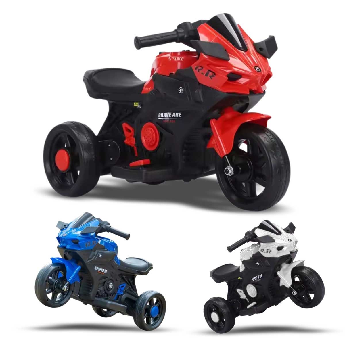 دراجة كهربائية للأطفال – Kids Rechargeable Police Bike