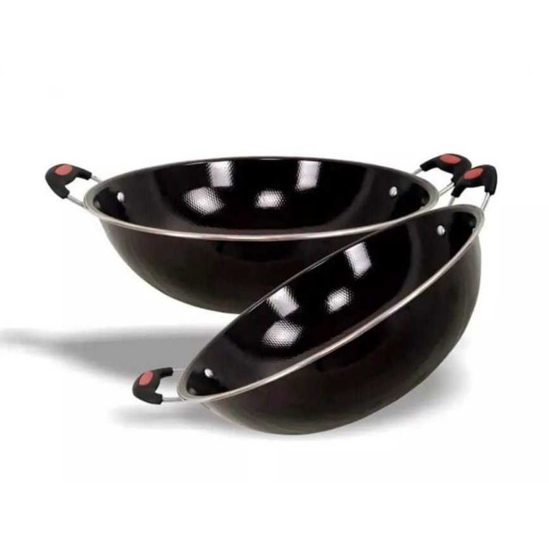 32cm Non-stick Iron Frying Pan With Double Handles
