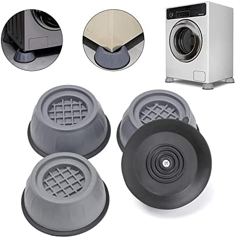 قواعد مانعة للاهتزاز للغسالة (4 قطع) | Washing Machine Anti-Vibration Pads (4 PCS)
