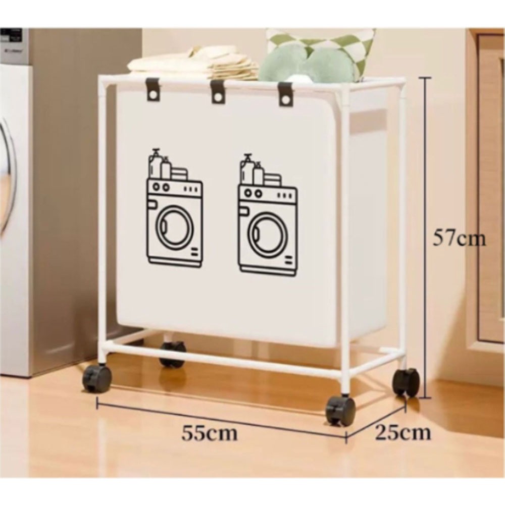 57x55x25CM Multi-Functional Storage For Dirty Laundry Basket
