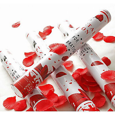 58cm Wedding rose petal Cannon streamer party popper