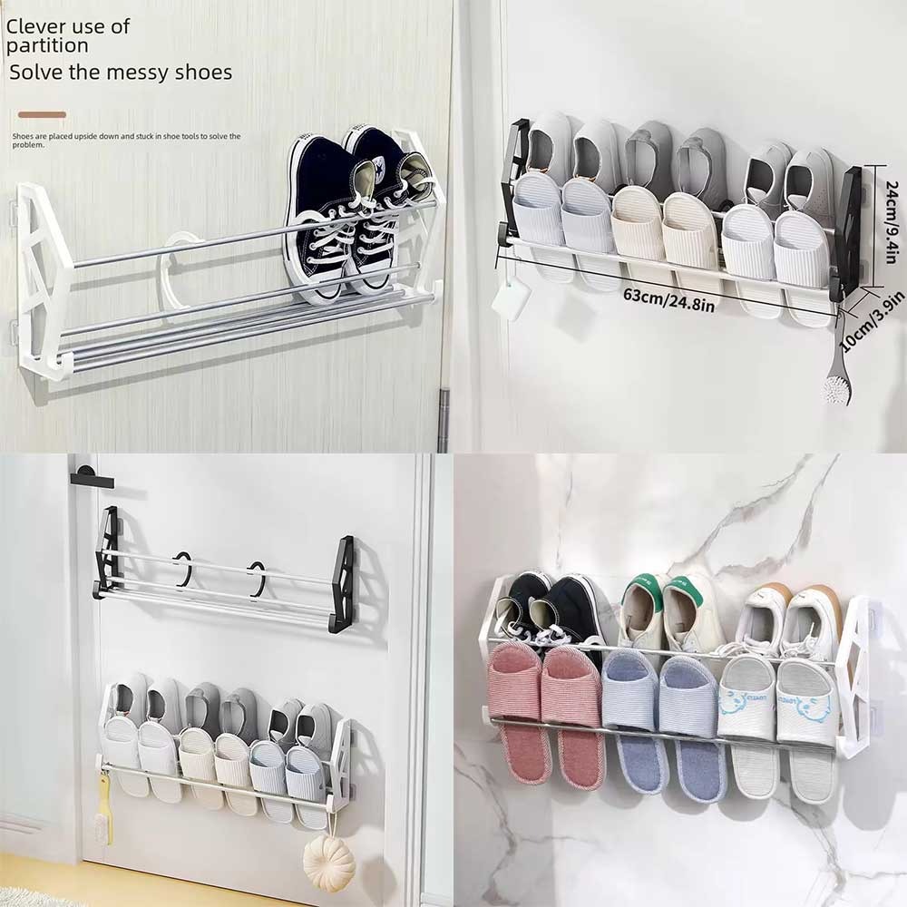 رف أحذية جداري أو للباب – Shoe Rack 63cm