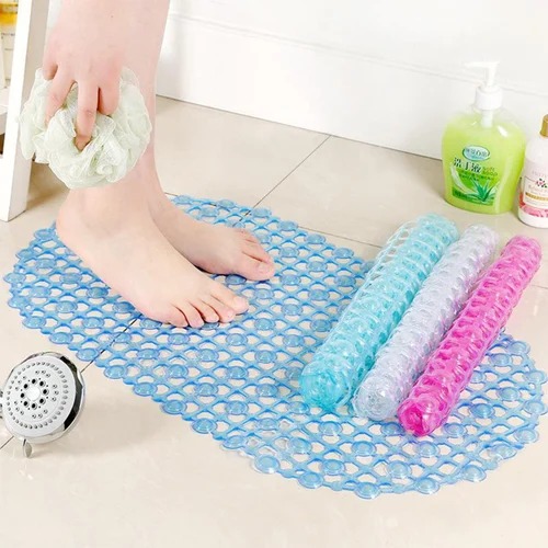 65x35cm Strong Anti-Slip for Home and Kitchen Bathroom Mat Living Room Bedroom Shower Non-Slippery PVC Rubber Met