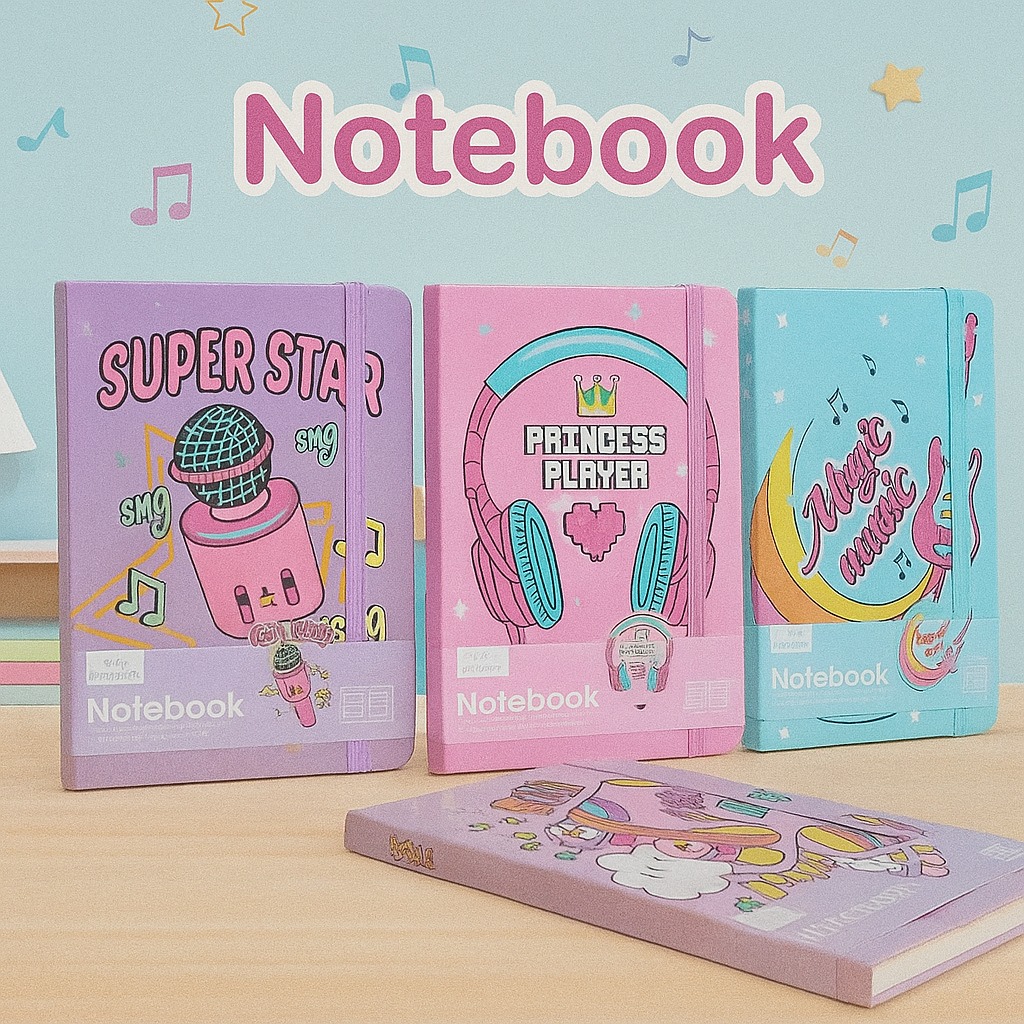 دفتر ملاحظات بتصاميم عصرية | Trendy Themed Notebook