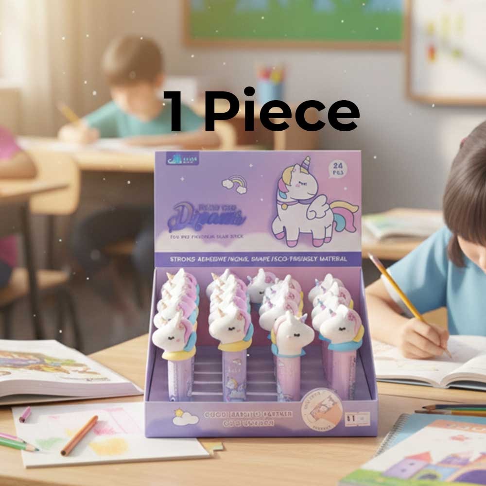 9G Unicorn Fun and Practical Glue Stick Strong Adhesive