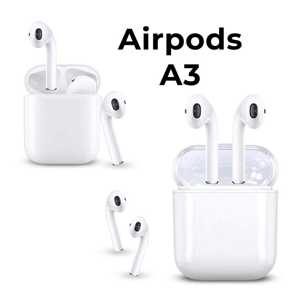 A3 Wireless Earbuds with Charging Case ,Airpods A3,Bluetooth Earbuds