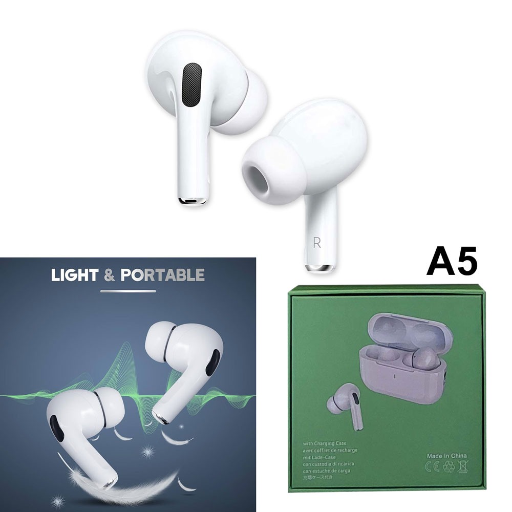 A5 Wireless Earbuds with Charging Case ,Airpods A5