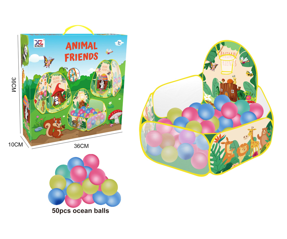 Animal Friends 50 Pcs Ocean Balls