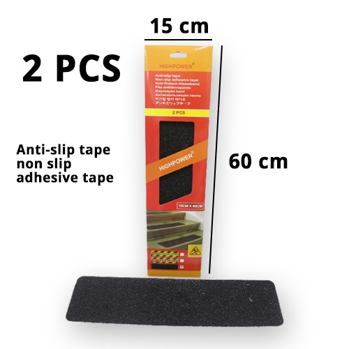 2Pcs Anti-Slip Tape Non Slip Adhesive Tape 60x15cm