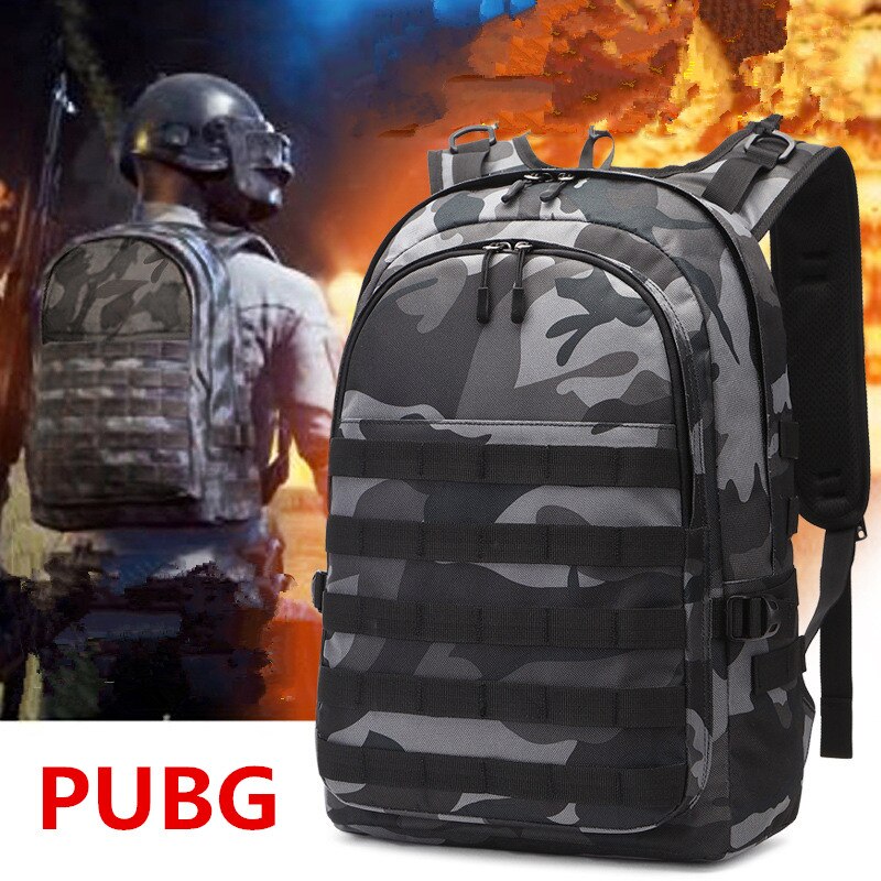 Army Military Tactical 3P PUBG 17 inch Backpack with USB