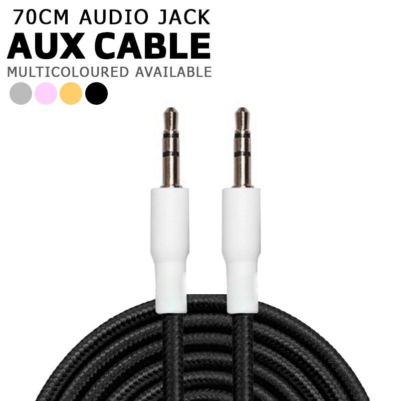 Audio Cable Car Aux Cable 70cm