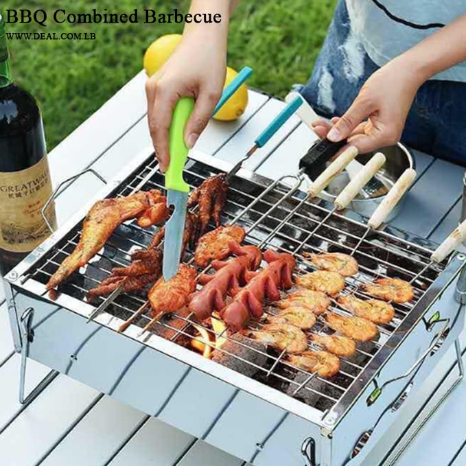 BBQ Combined Barbecue 36cm x 26cm