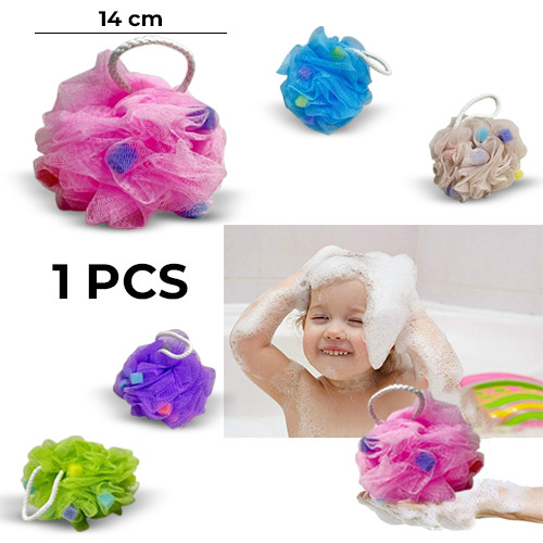 Baby Bath Ball Sponge Extra Soft Total Relaxation For Shower