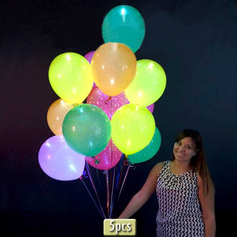 Balloon with bell and light