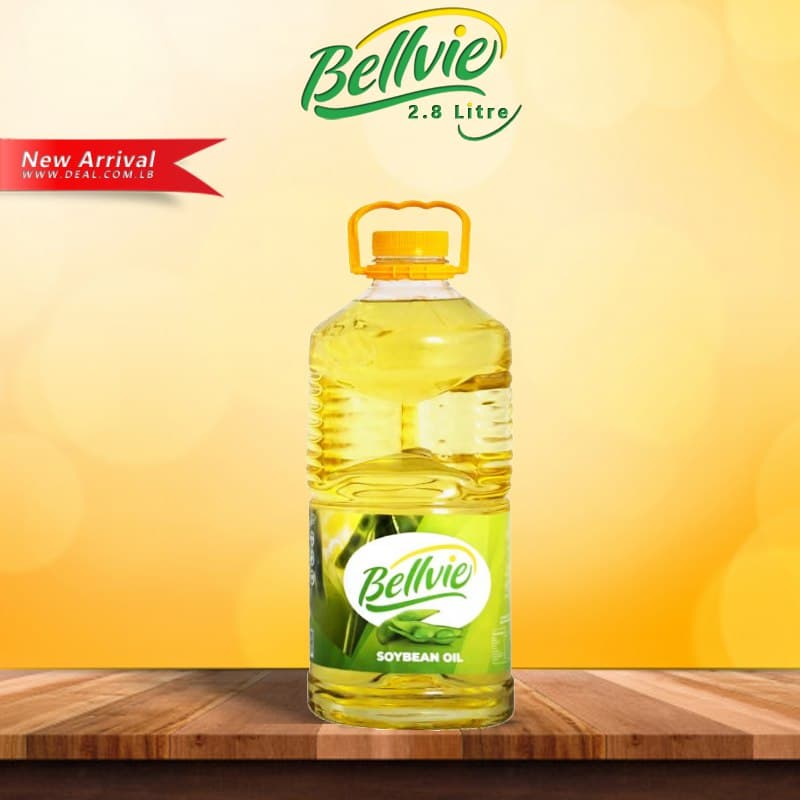 Bellvie Soybean Refined Oil 2.8L Bottle