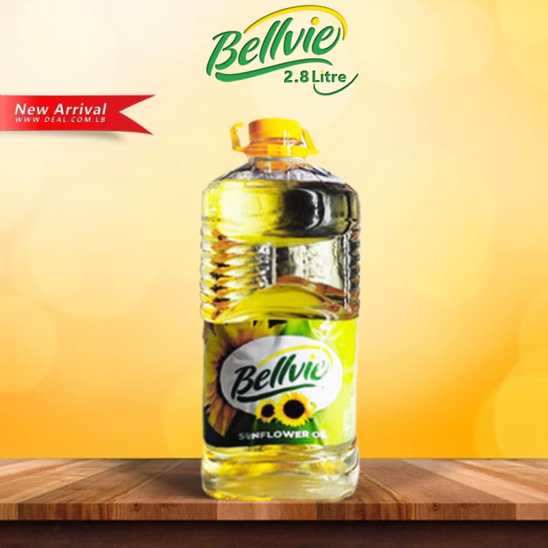 Bellvie Sunflower OIL 2.8L PET Bottle