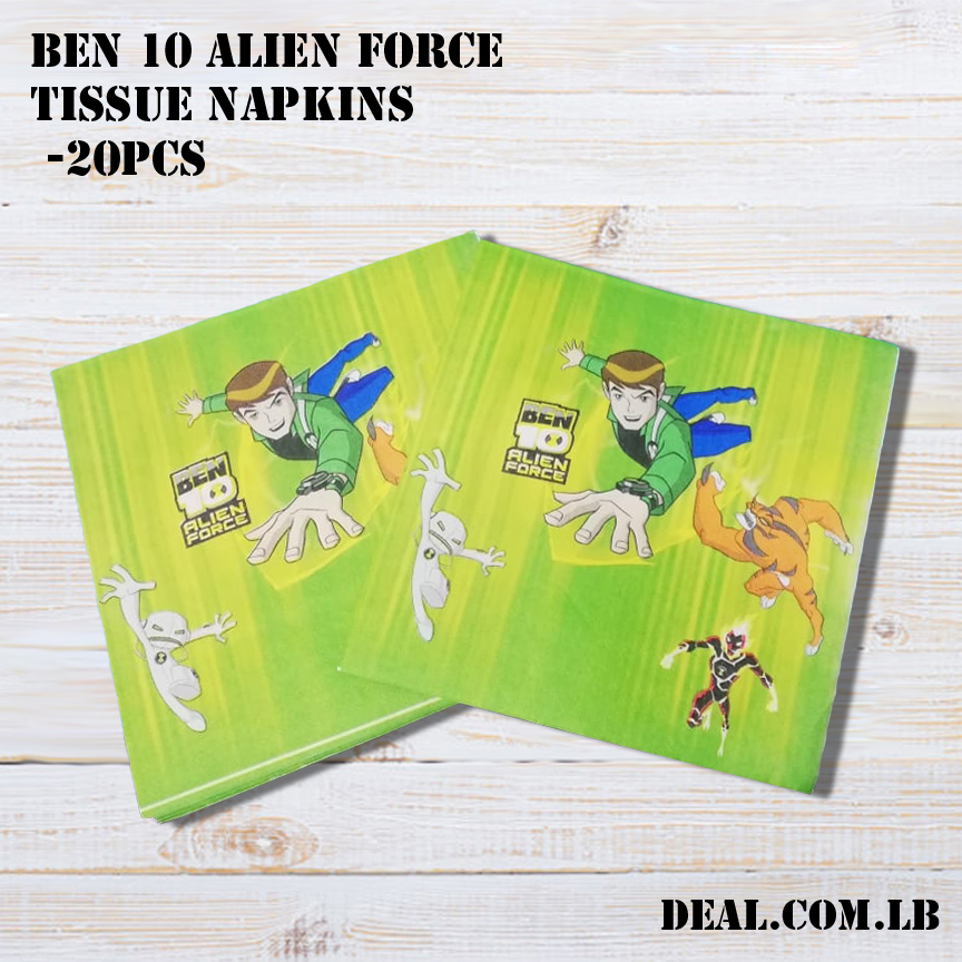 Ben 10 Tissue Napkins