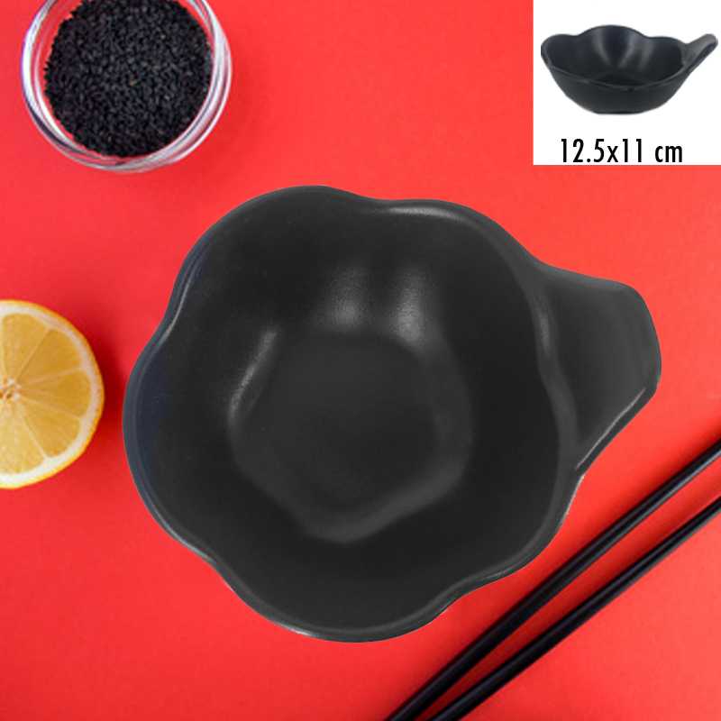 Black+Melamine+Ware++12.5x11+cm