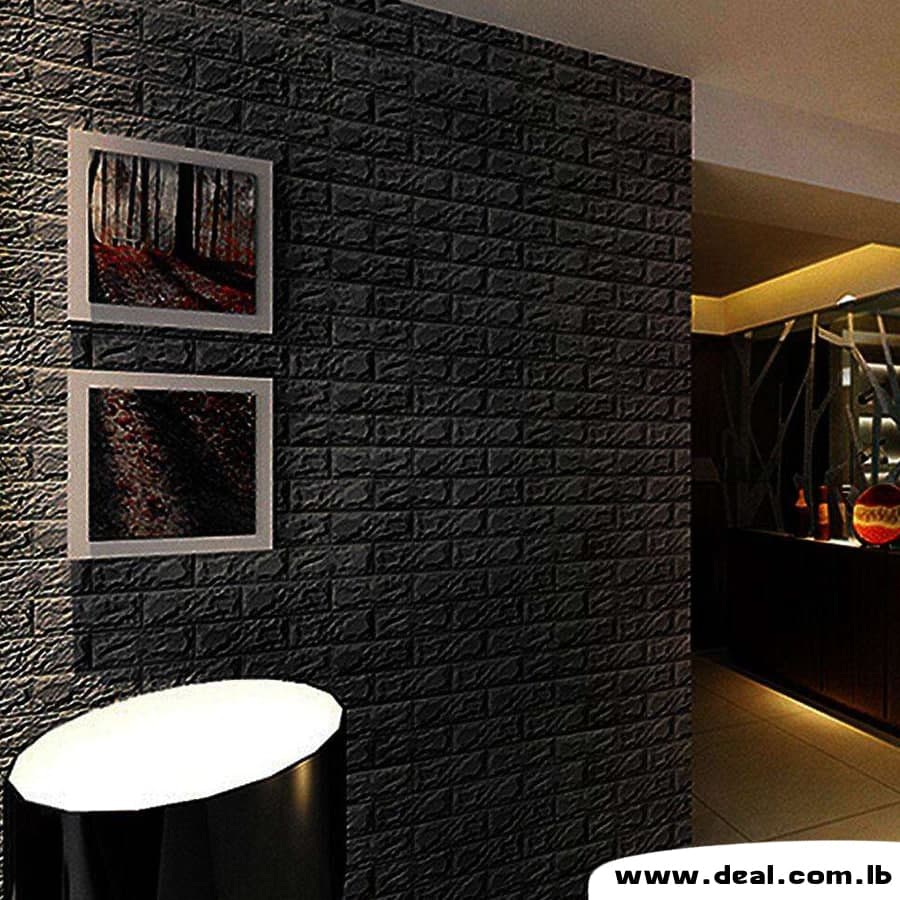 Black 3d Brick Wallpaper Image Num 44