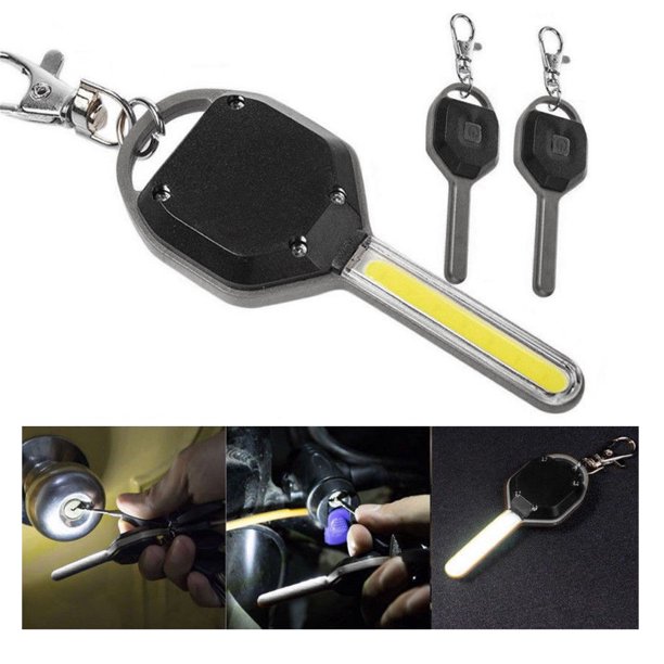 COB LED Key Chain Flashlight