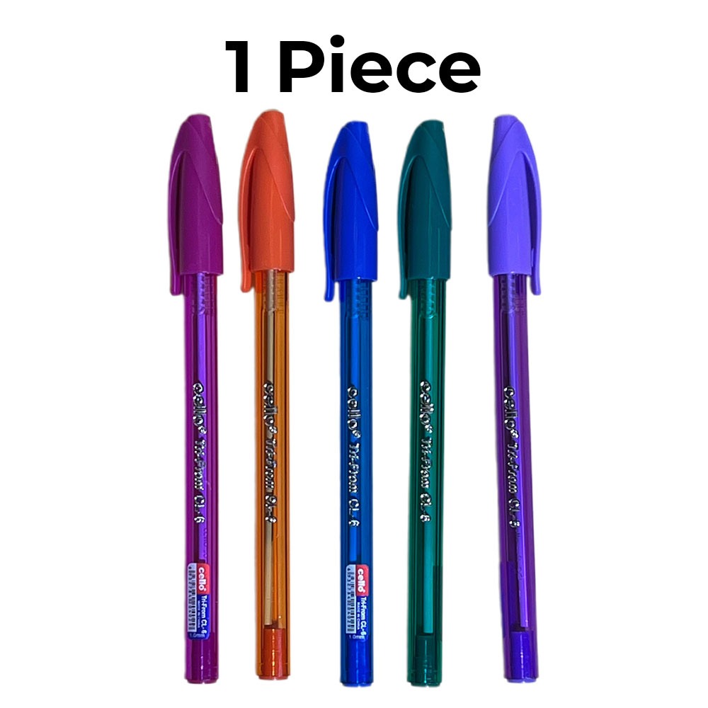 Cello Tri-From 1 Pc Ball Point Pen 1.0mm (Blue)
