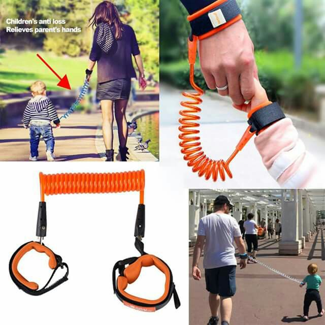 Children Anti Lost Strap Baby Safety Harness 360 Flexible Wrist Band Kids